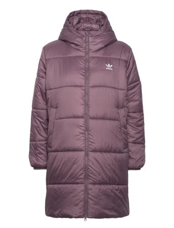 Adicolor Long Puffer Sport Women Sport Clothing Sport Outerwear Sport Jackets Sport Padded Coats Purple Adidas Originals