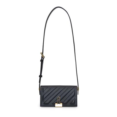 Off White, Cross Body Bags Zwart, Dames, Maat:ONE Size