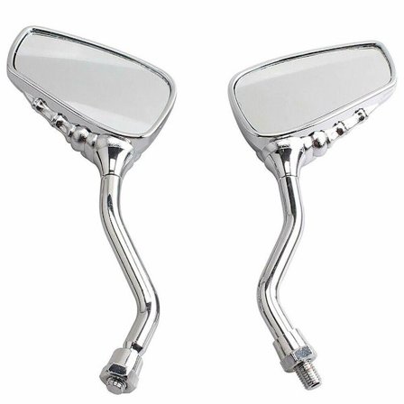 Cykelspejl Motorcykel Bakspejl SØLV