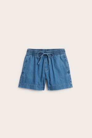 Kappahl | Pull-on jeansshorts Denim 46 | Denim