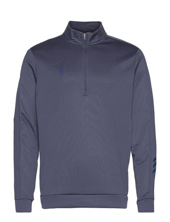 Adcrs Qtr Zip Blue Adidas Golf