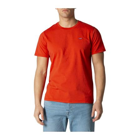 Levi's, T-shirt Rood, Heren, Maat:M,Katoen