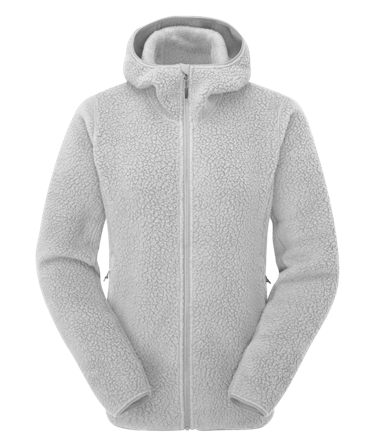Rab Shearling Hoody Wmns Pewter