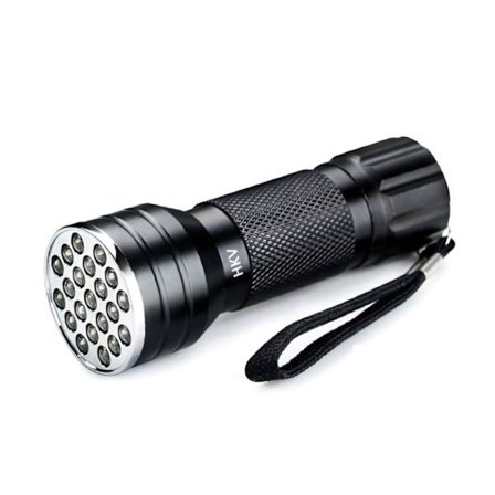 2-Pak - UV-lampe / Blacklight Lommelykt – Sedeldetektor