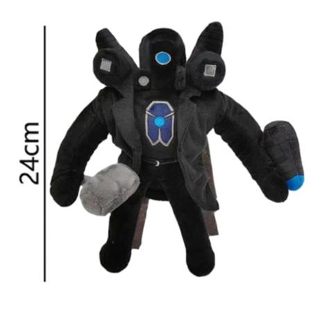 Skibidi WC Pehmo 30cm Anime Pehmo Pehmo Pehmo Täytetyt Eläimet Pehmeä Hauska Pehmo Lasten Joulun Syntymäpäivälahjat Nukke Multicolor