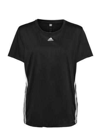 3-Stripes T-Shirt W Black Adidas Performance