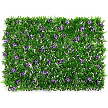 Utbyggbar Staket Sekretess Skärm för Balkong Patio Utomhus, 1 St