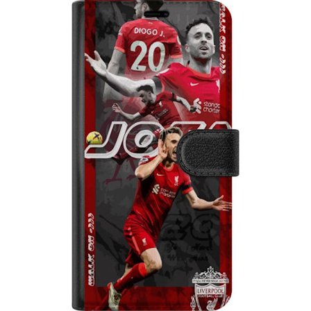 Kompatibelt Plånboksfodral till Samsung Samsung Galaxy A26 Liverpool Diogo Jota nr 20 fotboll affisch Portugalsk anfallare Röda spelare Premier Leag