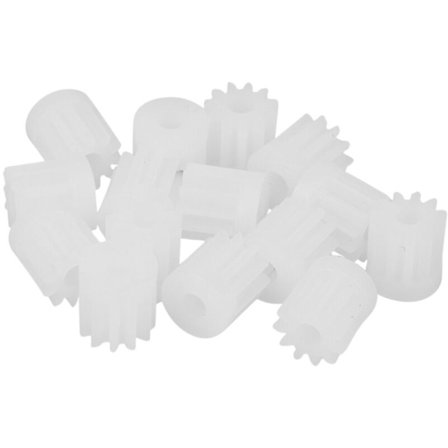 20 stk. plast 11T motor tandhjul til Axial SCX24 1/24 RC Crawler bil reservedele reservedele