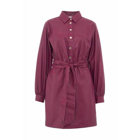 Liu Jo, Dress Wf 2023 E0392 22 Rood, Dames, Maat:L,metallic