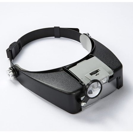 Hodebåndsforstørrer 1,5X 3X 8,5X 10X Forstørrelsesbriller med 2 Fr