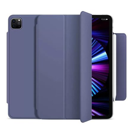 Fodral för iPad Air 4/5 10.9" Lavendellila Magnetisk Dubbelsidig Clip Mini