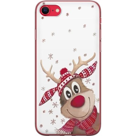 Kompatibelt Mobilskal till Apple Apple iPhone 8 God Jul - Ren