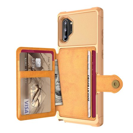 Samsung Galaxy Note10+ - Käytännöllinen suojakotelo korttipaikalla