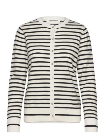 Sofie Schnoor Cissesw Stripe Cardigan Kräm