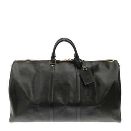 Louis Vuitton Vintage Pre-owned Weekend Tass , Zwart , Dames , Maat: ONE Size Vintage Tassen
