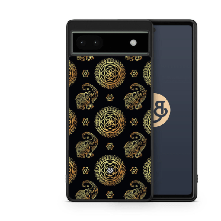 Bjornberry Skal Google Pixel 6a - Elefant Guld