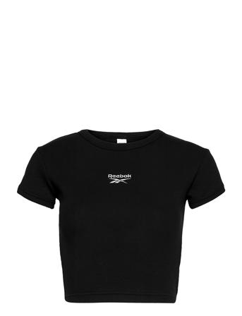 Cl Wde Ribbed Tee Black Reebok Classics