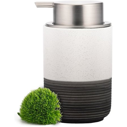 Stor ansigtsrenseflaske og flydende sæbedispenser