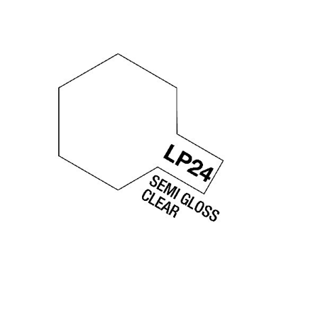 Tamiya Lacquer Paint LP-24 Semi Gloss Clear