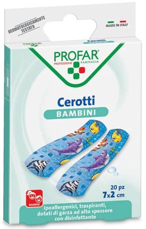 Profar Cerotto Bambini 7x2cm 20 Pezzi