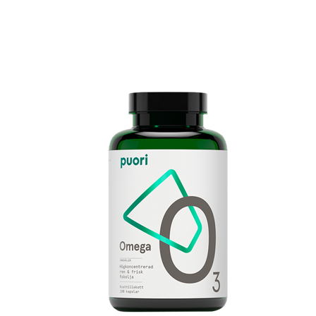 Puori O3 Omega-3 80% 2000 mg 180 kapsler
