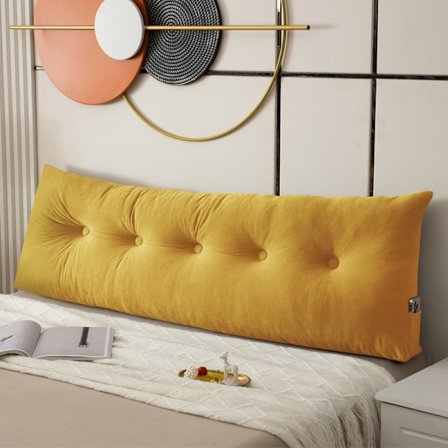 Kilformad Kudde för Sänghuvud, Stöd för Huvudläge, Lång Kudde