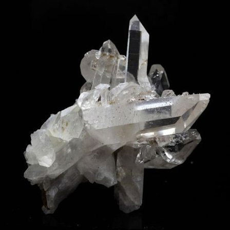 Sten og mineraler. Kvarts. 199,0 ct. Freney d'Oisans, Bourg d'Oisans, Frankrig..