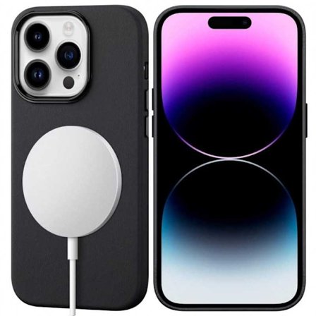 iPhone 13 Mini Stöttåligt Premium Magsafe Skal Veganläder Nordcell