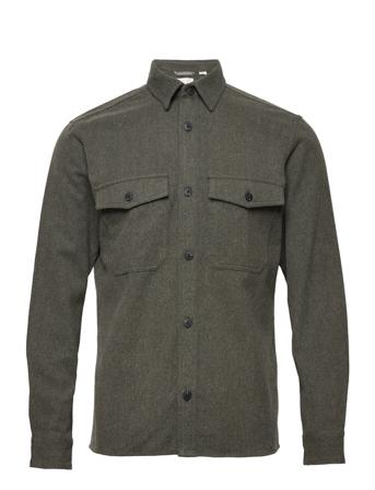 Jprmark Twill Overshirt L/S Sn Green Jack & J S