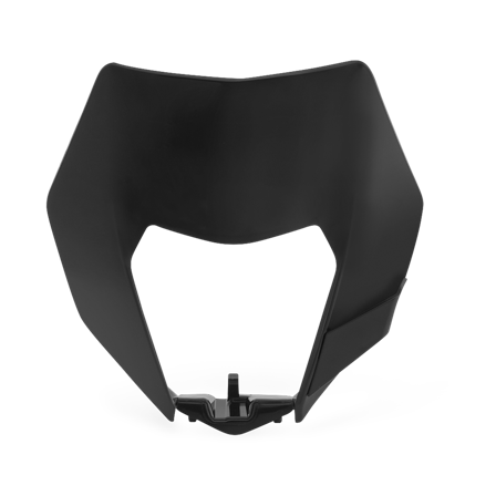 Acerbis Enduro Number Plate Black - KTM 200 EXC 2014-2016