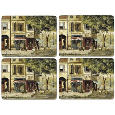 Pimpernel Bordsunderlägg Parisian Scenes Bordsunderlägg 4-pack | Dukning & Servering > Bordstablett | Bagaren och Kocken