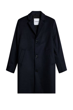 J.Lindeberg - August Melton Cashmere Coat - Blue - Mann - 46