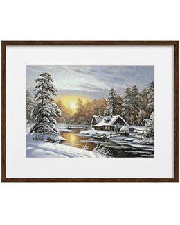 Diamond painting Vintersol - WizardiArt