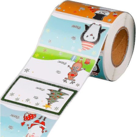 Julemærker Julemanden Klistermærker Selvklæbende Julemærke