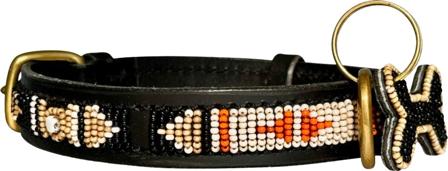 Zinj Design Skinny Swahili Antique Collar kaulapanta, L 61 x 2,1cm - Zinj Design