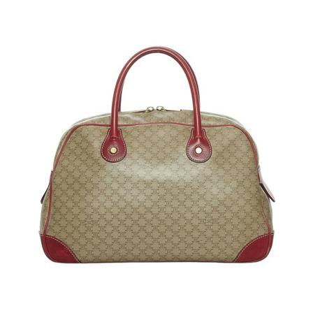 Celine Vintage HandTass , Beige , Dames , Maat: ONE Size Vintage Tassen