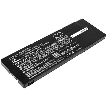 Batteri til bærbar PC for Sony VAIO VPC-SB11FX/B, VAIO VPC-SB11FX/W og andre.