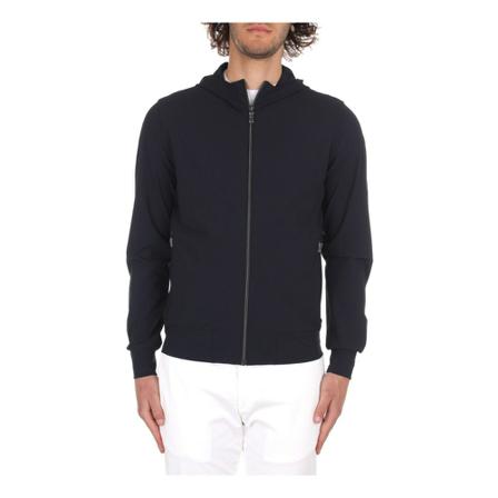 Rrd, 22044 hoodie With Zip Blauw, Heren, Maat:M,Polyamide