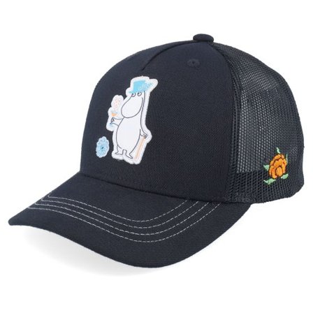 SQRTN - Svart trucker Keps - Kids Cheers Black Trucker @ Hatstore