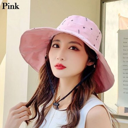 Bomullshattar i mockaimitation Panama Hatt ROSA