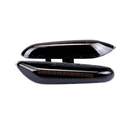 2 stk LED dynamisk blinklys sidemarkør sekventielt blinklys kompatibel med - E46 E36 E60 E61 E90 E9