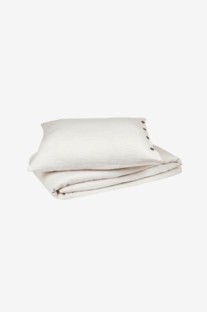 Kayori - Påslakanset - Nikko - 3 delar - Beige - Påslakanset - 230X220 - Från Homeroom