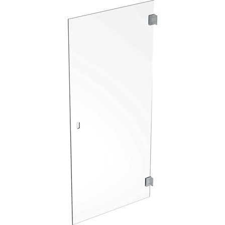 Contura Showerama Art Duschdörr silver/klarglas, 2 m 700 x 2000 mm, Badrum