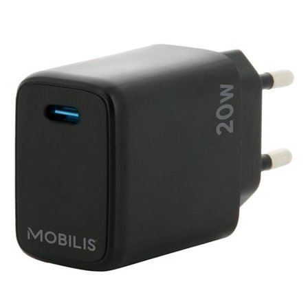 MOBILIS strømadapter - fast - 24 pin USB-C - 20 watt