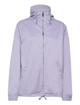 Zipper Anorak Outerwear Jackets Anoraks Lilla R-Collection*Betinget Tilbud