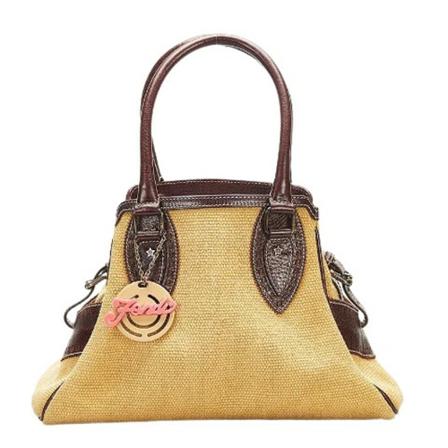 Fendi Vintage - Vintage Väskor - Beige - Dam - Storlek: One Size, Dam, Storlek: ONE SIZE