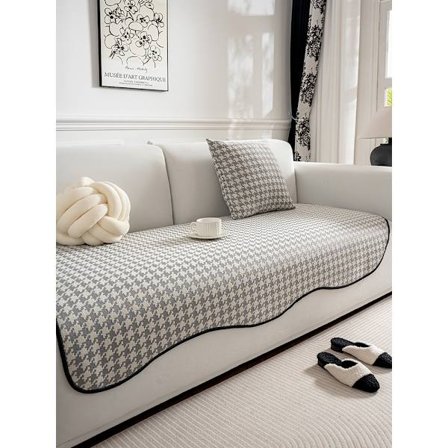 Soffkudde premiumkänsla sittdyna Chenille oregelbundet cover