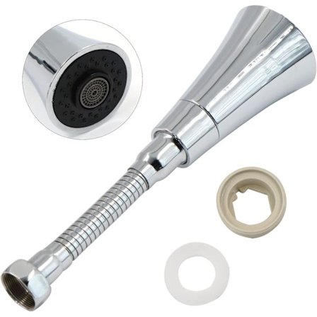 Roterande kranluftare kökskran 3 lägen 360 roterande huvud ad