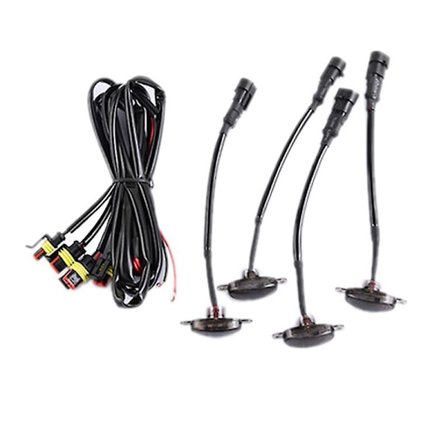 Bil LED Front Grill Røget Lys Kørelys Lampe til Universal SUV Truck Sedan